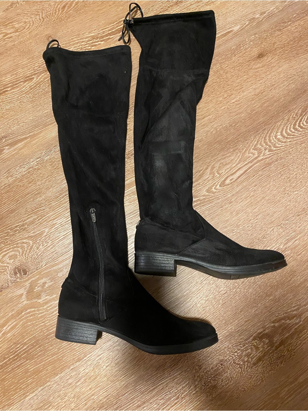 Circus by Sam Edelman Black Over-the-Knee Suede Boots